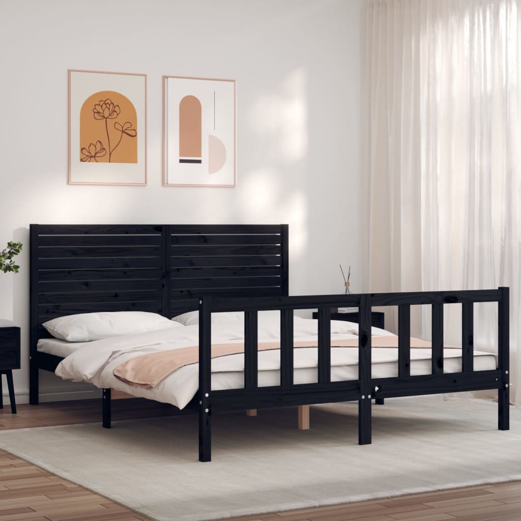 Bed Frame Without Mattress Small Single Solid Wood Pine