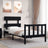 Bed Frame Without Mattress Solid Wood Pine