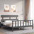 Bed Frame Without Mattress Solid Wood Pine
