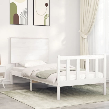 Bed Frame Without Mattress Solid Wood Pine