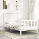Bed Frame Without Mattress Solid Wood Pine