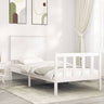 Bed Frame Without Mattress Solid Wood Pine