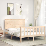 Bed Frame Without Mattress Solid Wood Pine