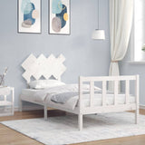 Bed Frame Without Mattress Solid Wood Pine