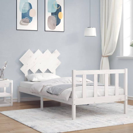 Bed Frame Without Mattress Solid Wood Pine