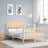 Bed Frame Without Mattress Solid Wood Pine