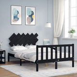 Bed Frame Without Mattress Solid Wood Pine