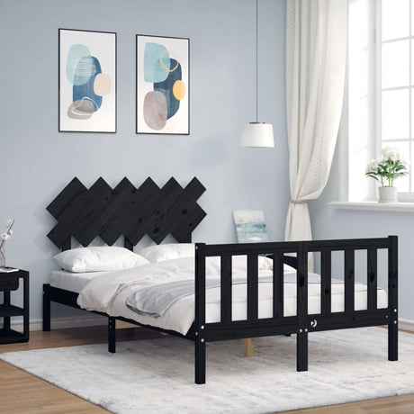 Bed Frame Without Mattress Solid Wood Pine