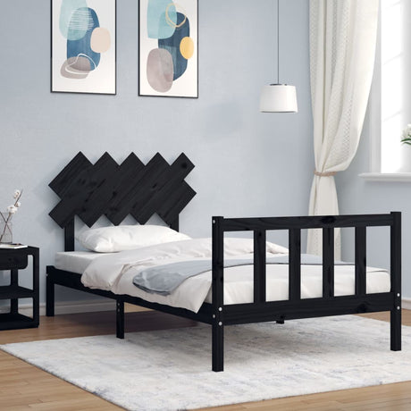 Bed Frame Without Mattress Solid Wood Pine
