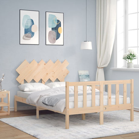 Bed Frame Without Mattress Solid Wood Pine