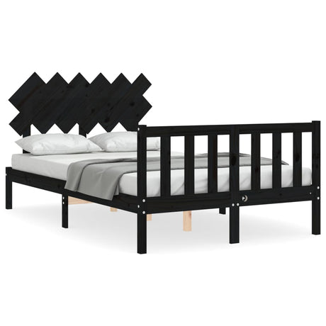 Bed Frame Without Mattress Solid Wood Pine