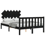 Bed Frame Without Mattress Solid Wood Pine