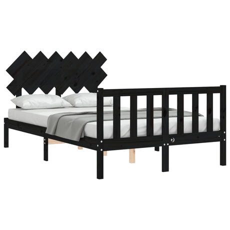 Bed Frame Without Mattress Solid Wood Pine