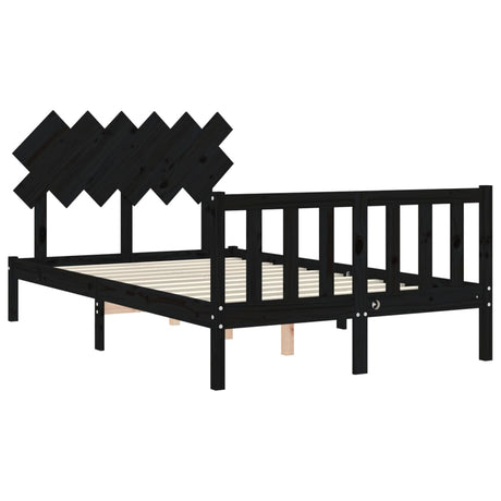Bed Frame Without Mattress Solid Wood Pine