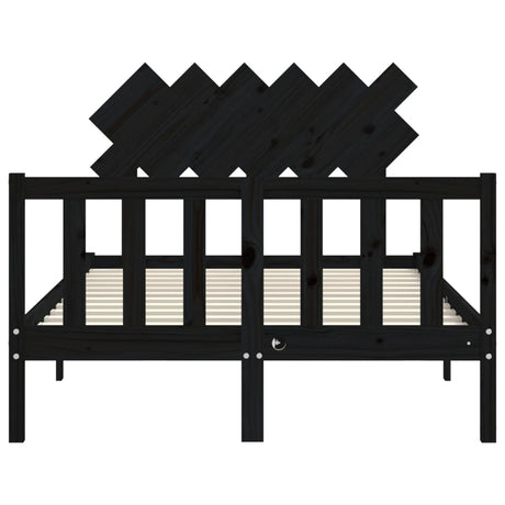 Bed Frame Without Mattress Solid Wood Pine