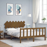 Bed Frame Without Mattress Solid Wood Pine