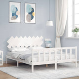 Bed Frame Without Mattress Solid Wood Pine