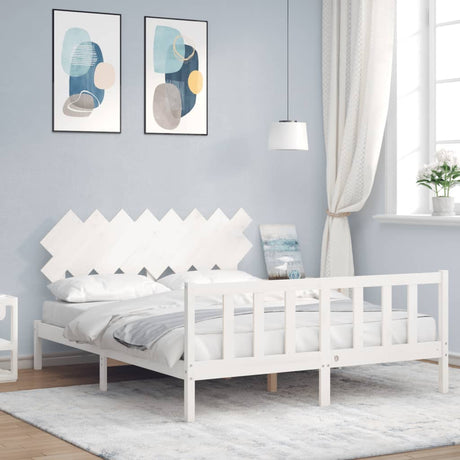 Bed Frame Without Mattress Solid Wood Pine
