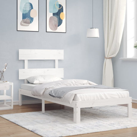 Bed Frame Without Mattress Solid Wood Pine