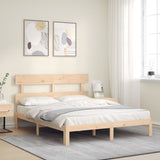 Bed Frame Without Mattress Solid Wood Pine
