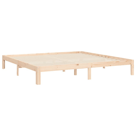 Bed Frame Without Mattress Solid Wood Pine