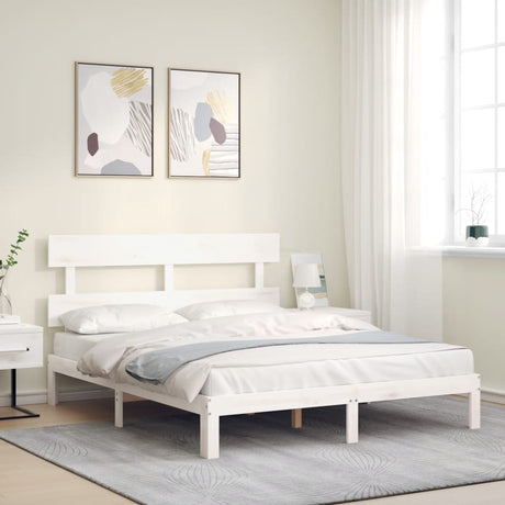Bed Frame Without Mattress Solid Wood Pine