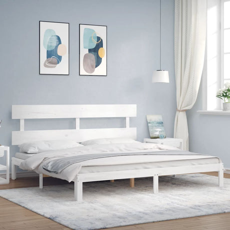 Bed Frame Without Mattress Solid Wood Pine