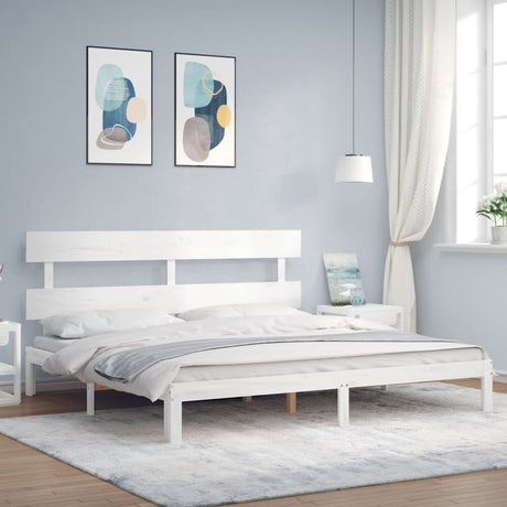 Bed Frame Without Mattress Solid Wood Pine