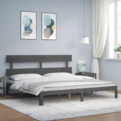 Bed Frame Without Mattress Solid Wood Pine