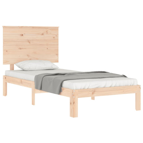 Bed Frame Without Mattress Single Solid Wood Pine