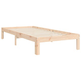 Bed Frame Without Mattress Single Solid Wood Pine