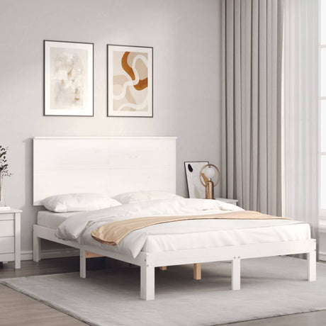 Bed Frame Without Mattress Single Solid Wood Pine