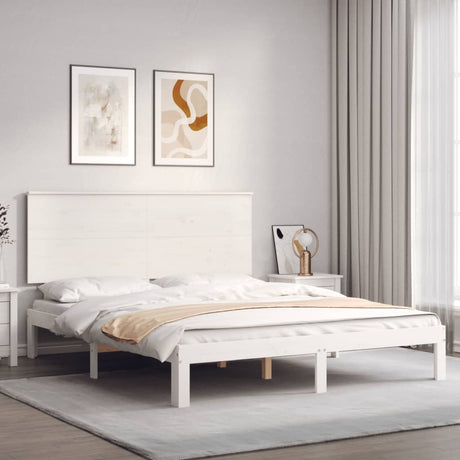 Bed Frame Without Mattress Single Solid Wood Pine