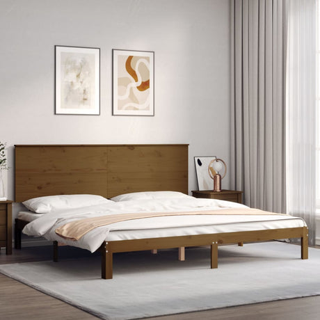 Bed Frame Without Mattress Single Solid Wood Pine