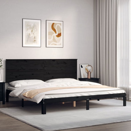 Bed Frame Without Mattress Single Solid Wood Pine