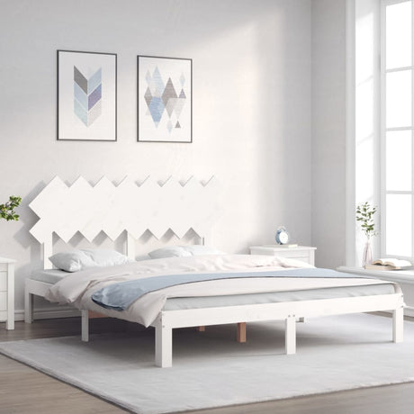 Bed Frame Without Mattress Solid Wood Pine