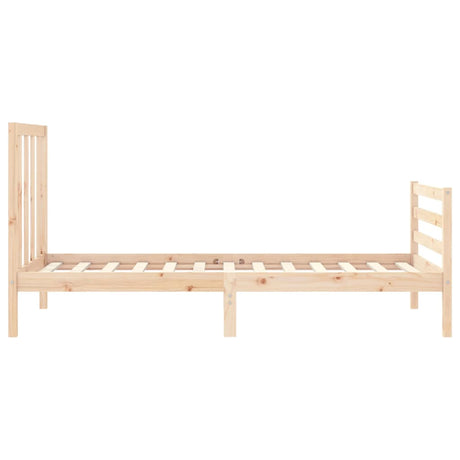 Bed Frame Without Mattress Small Single Solid Wood Pine