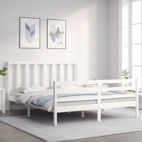 Bed Frame Without Mattress Small Single Solid Wood Pine