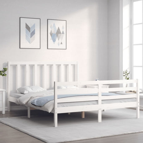 Bed Frame Without Mattress Small Single Solid Wood Pine