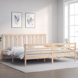 Bed Frame Without Mattress Small Single Solid Wood Pine