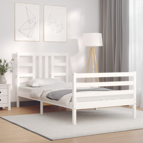 Bed Frame Without Mattress Solid Wood Pine
