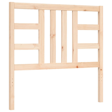 Bed Frame Without Mattress Solid Wood Pine