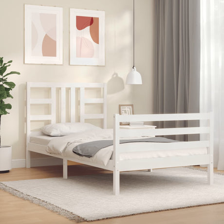 Bed Frame Without Mattress Solid Wood Pine