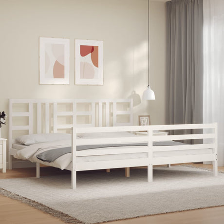 Bed Frame Without Mattress Solid Wood Pine