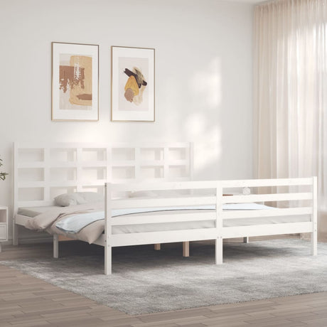 Bed Frame Without Mattress Single Solid Wood