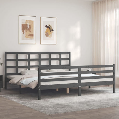 Bed Frame Without Mattress Single Solid Wood