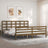 Bed Frame Without Mattress Single Solid Wood