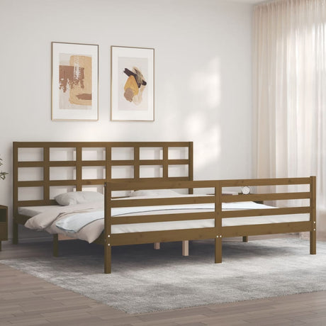 Bed Frame Without Mattress Single Solid Wood