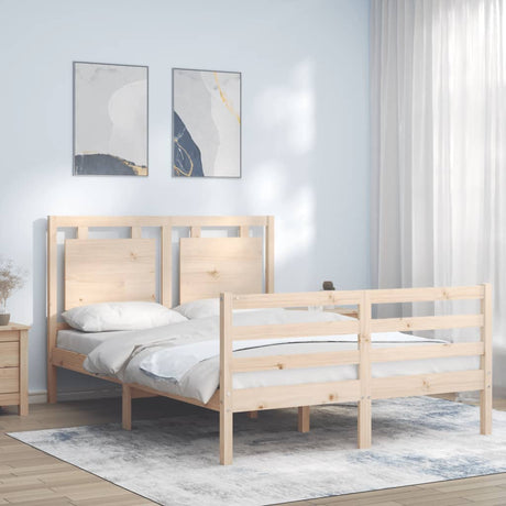 Bed Frame Without Mattress Solid Wood