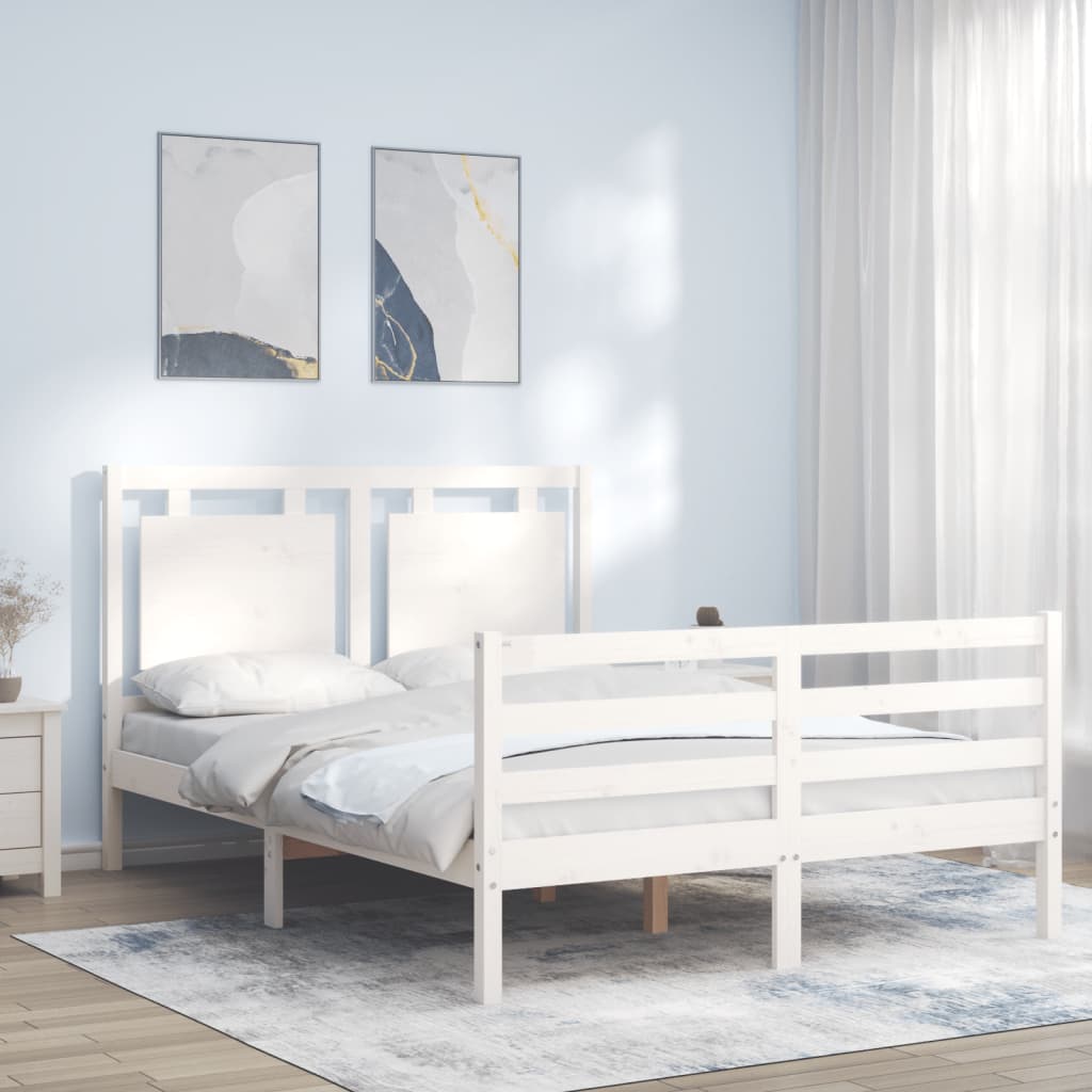 Bed Frame Without Mattress Solid Wood